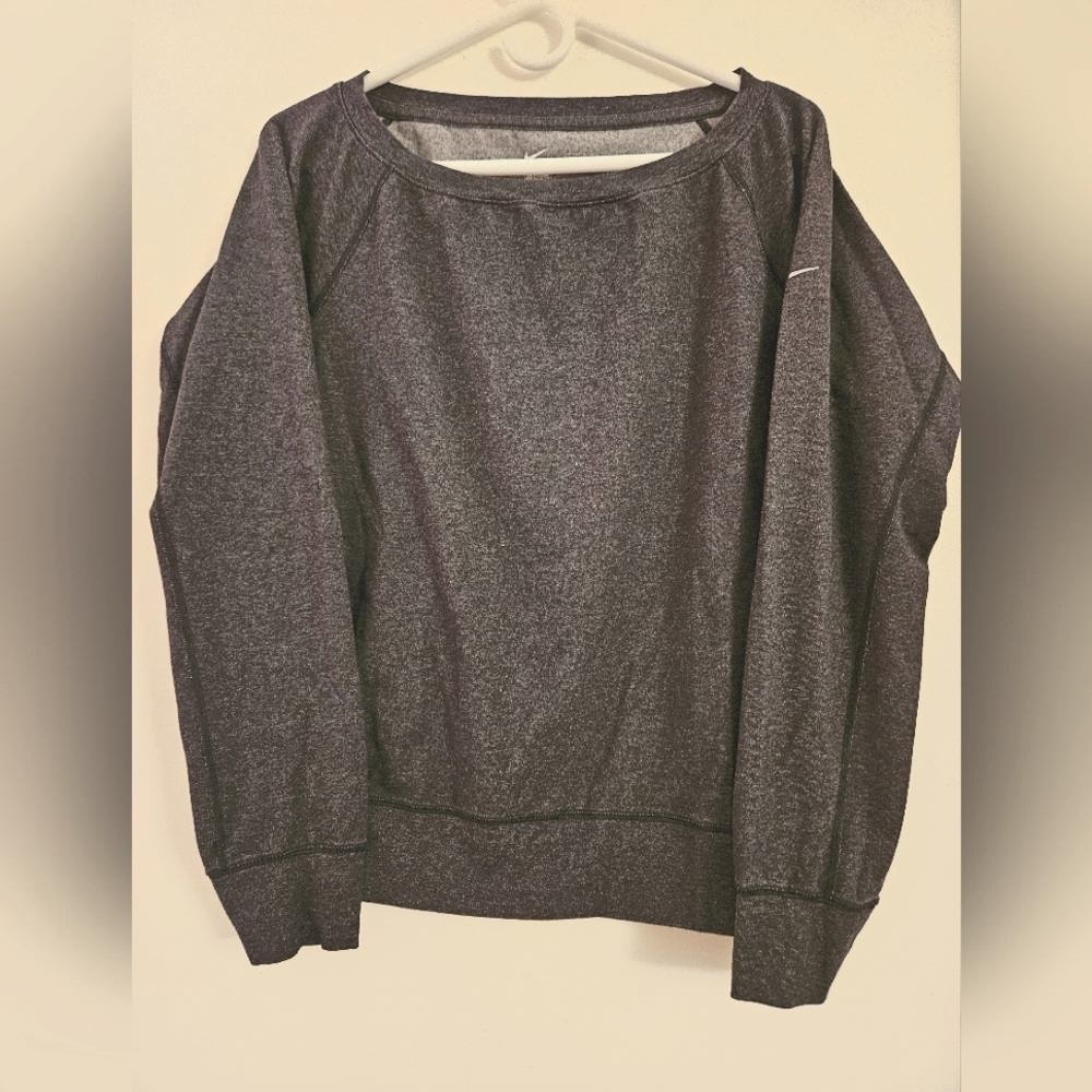 NIKE Women's Off Shoulder Dri-Fit Top